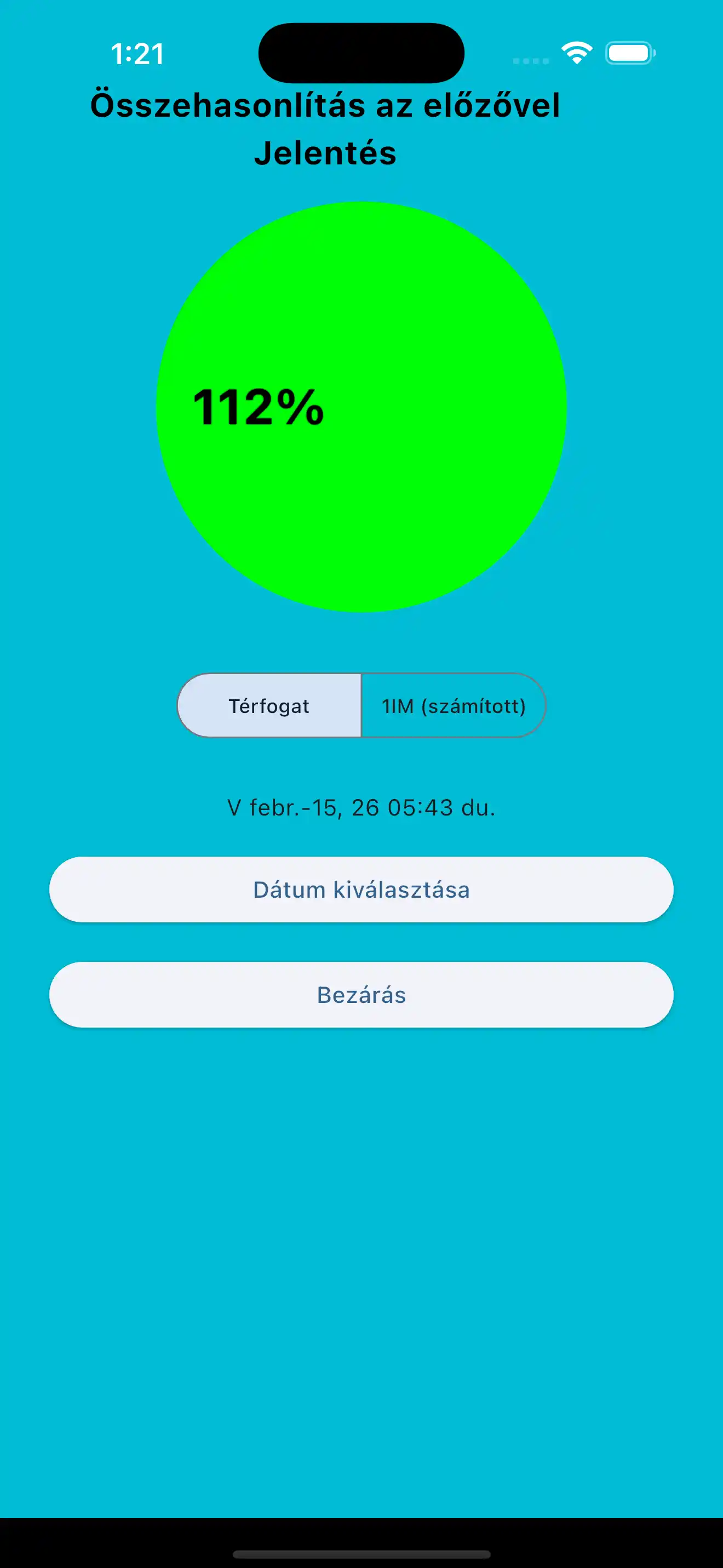 Porovnání předchozího objemu silového tréninku