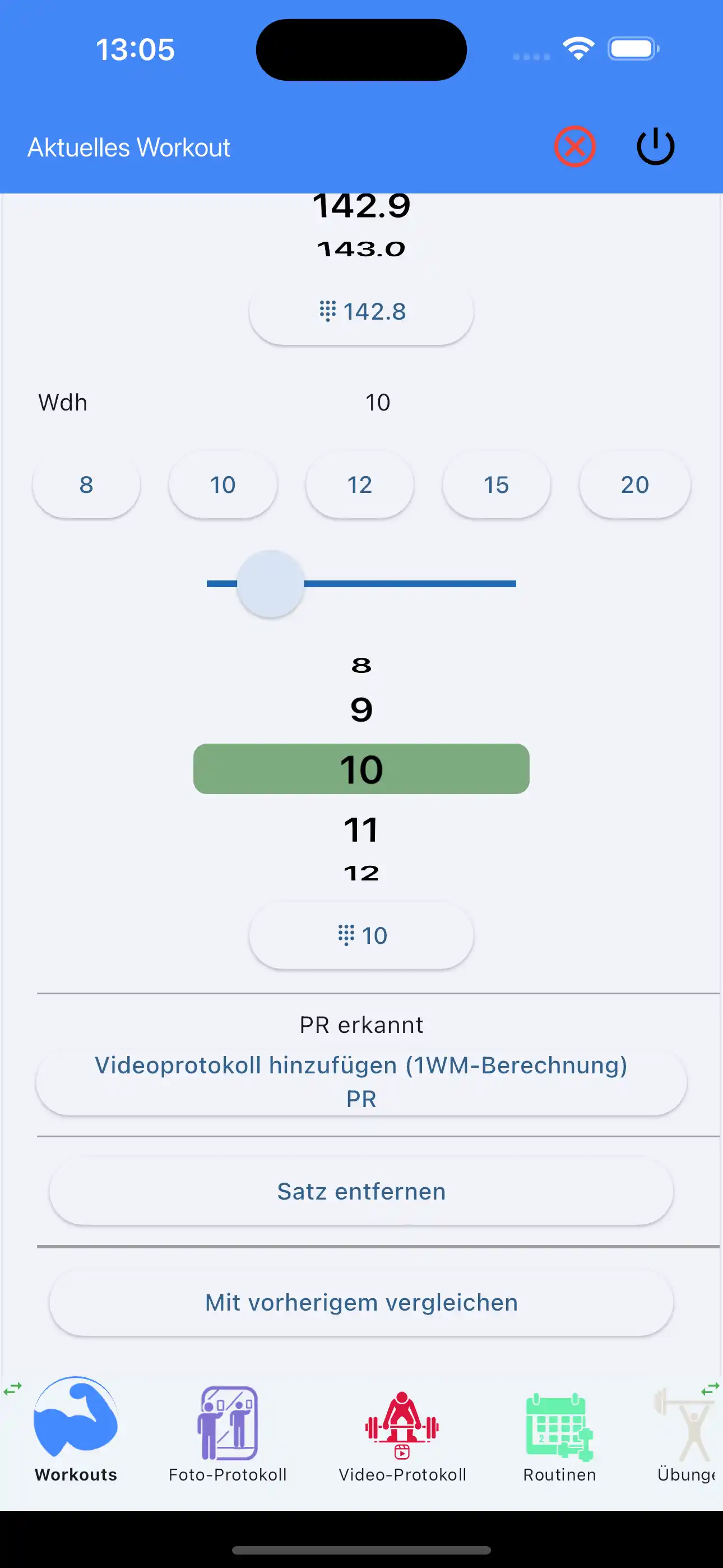 1WM-PR-Videotagebuch hinzufügen
