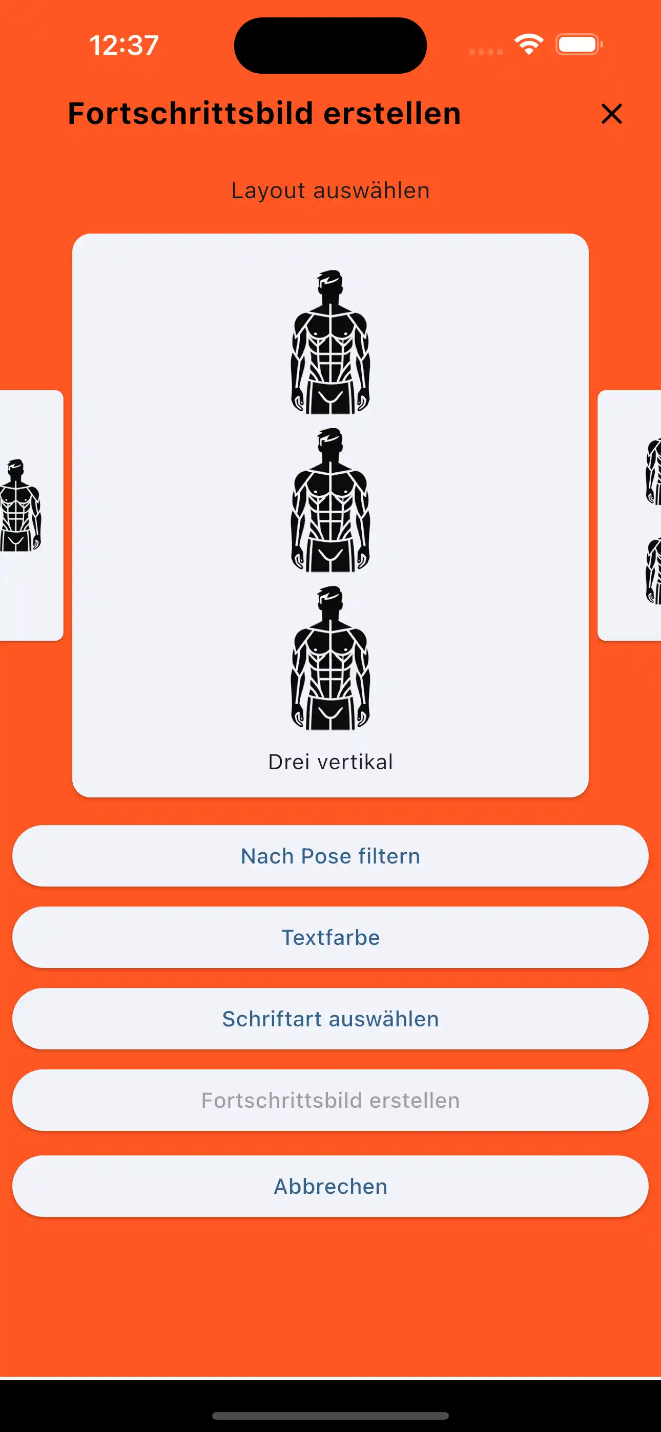 Fortschrittsbild Drei Hochformat