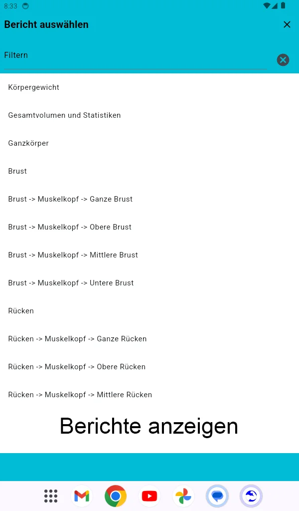 Android Bildschirmfotos