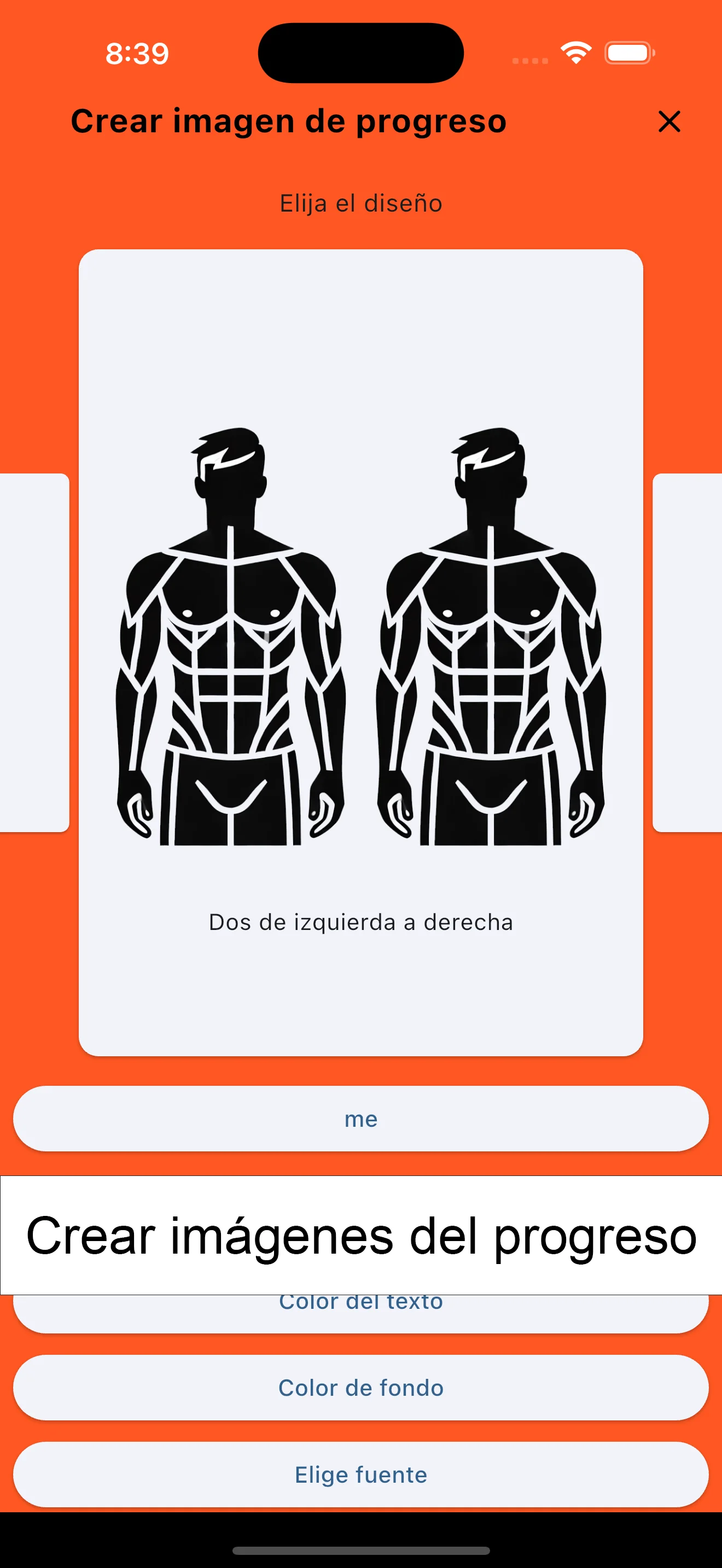 Captura de pantalla del iPhone