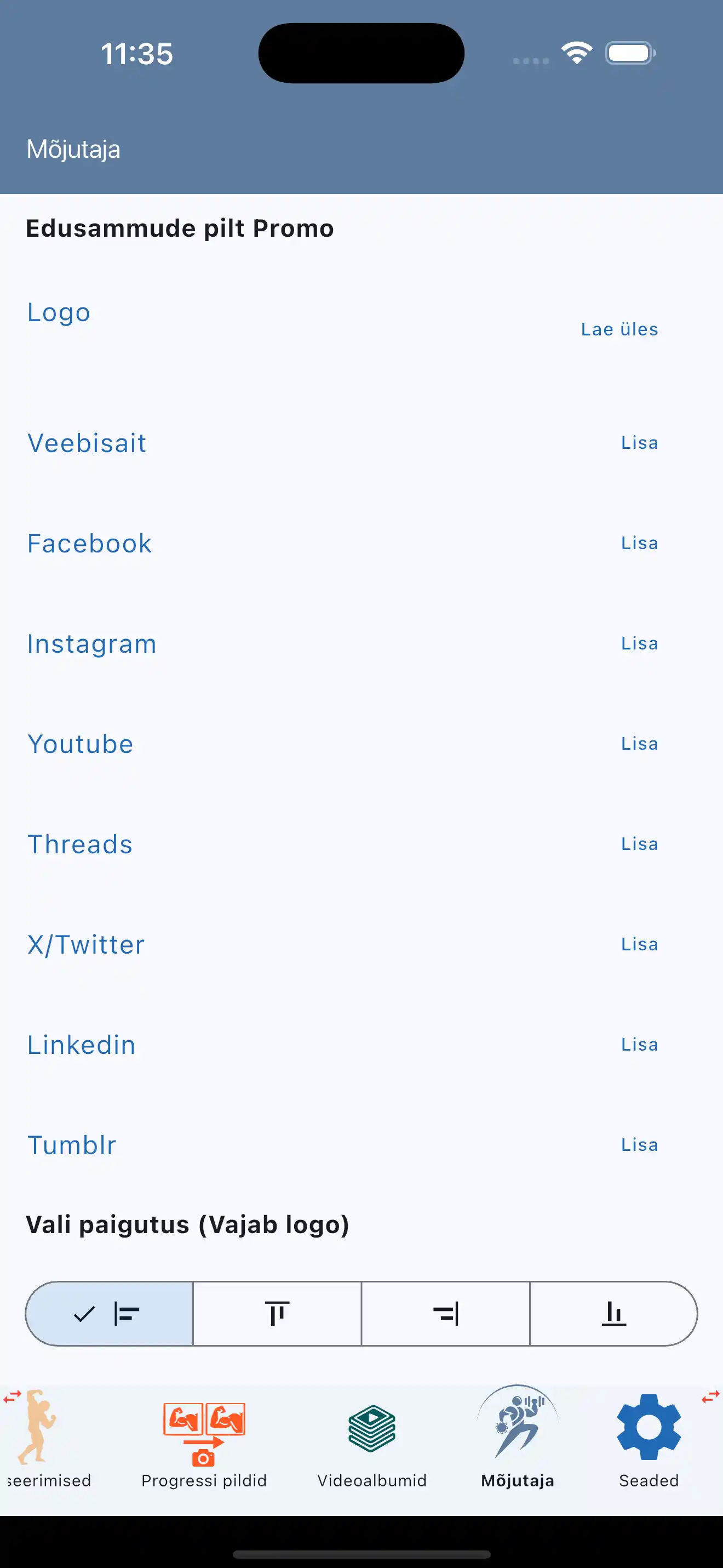 Personaaltreeneri promotsioon