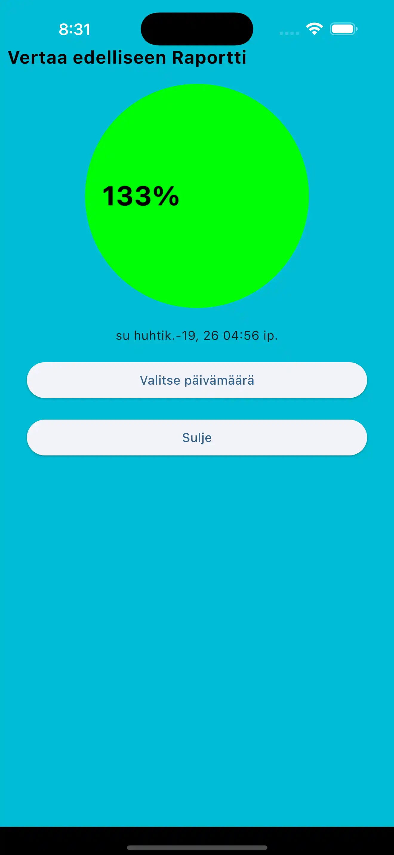 Vertaile aiempia vain toistot -liikkeitä