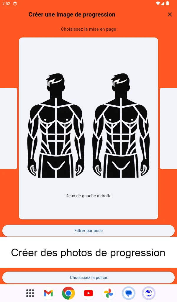 Capture d'écran de tablette Android