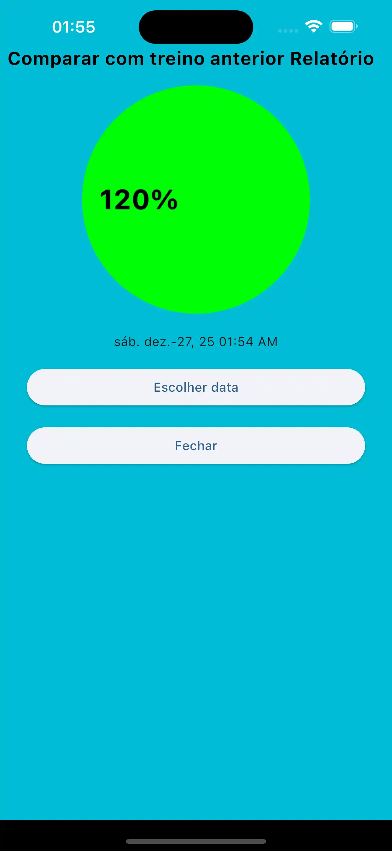Confronta solo le ripetizioni precedenti