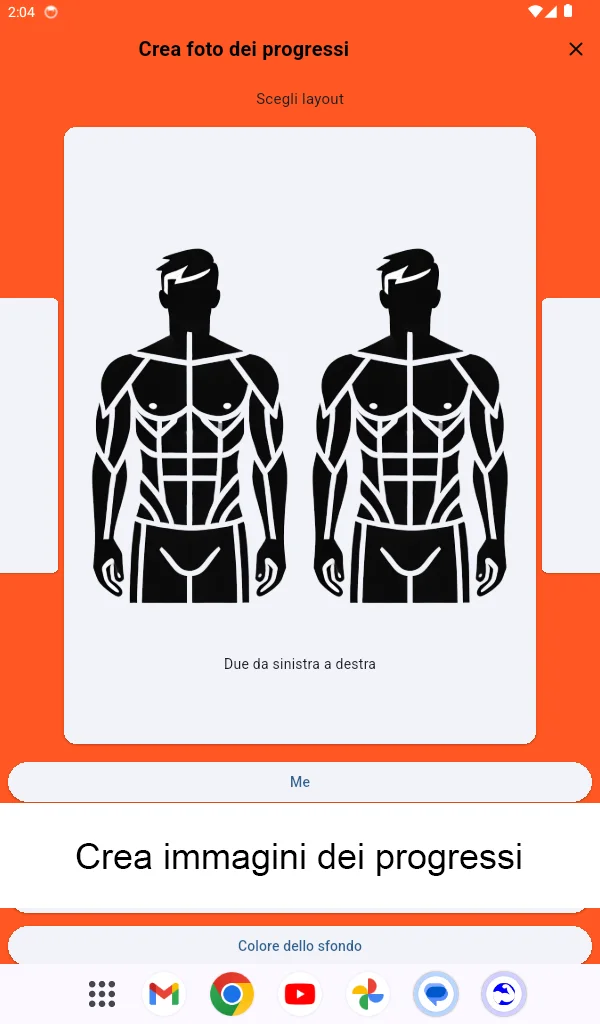 Schermata tablet Android