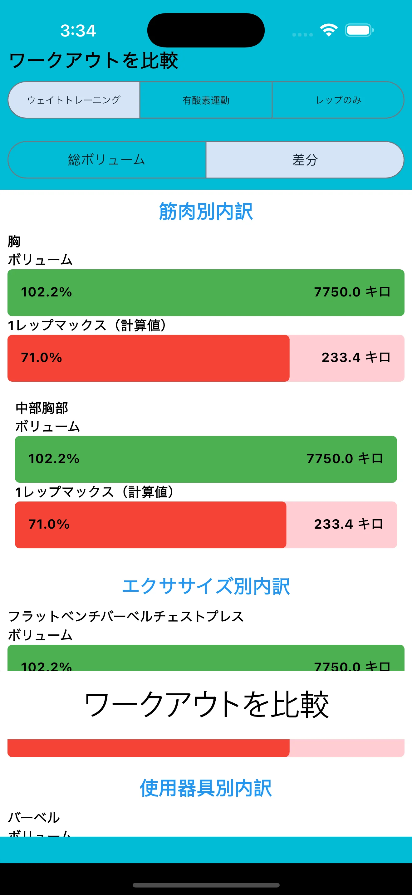 iPhoneのスクリーンショット
