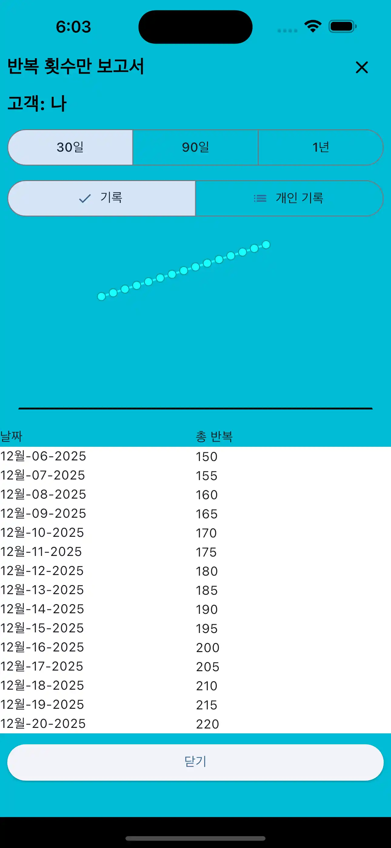 반복만 리포트 전화