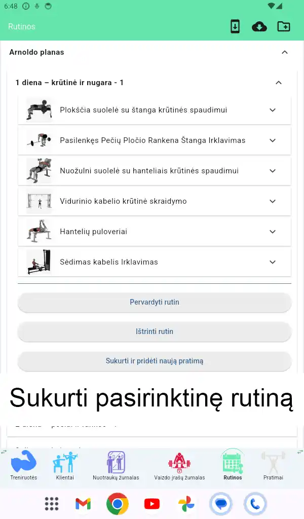 Android Ekrano nuotraukos