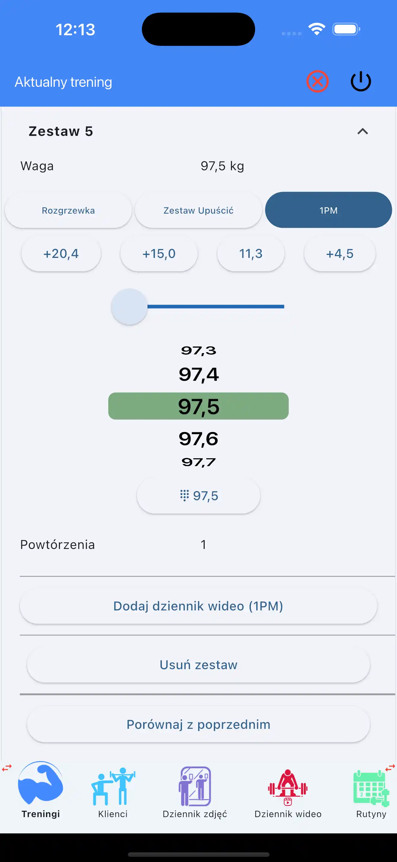 Dodaj dziennik wideo 1PM
