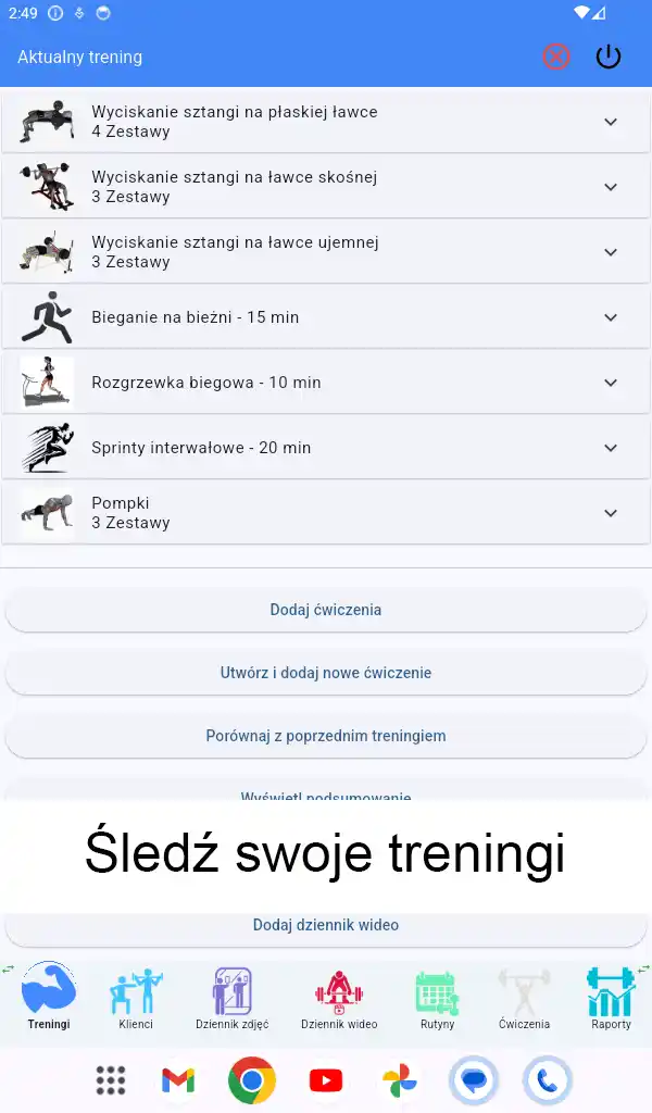 Android Tablet Zrzut ekranu