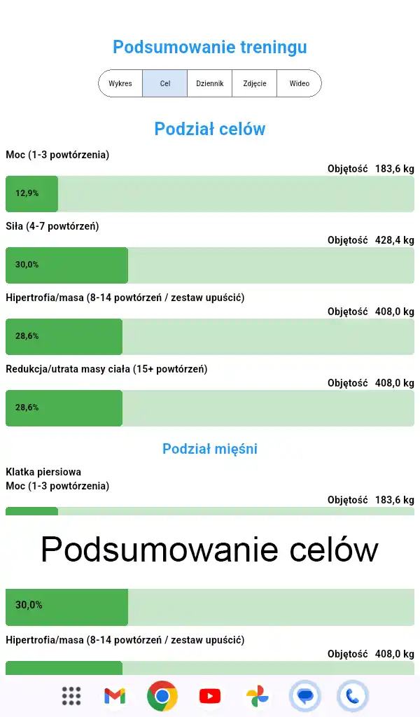 Android Tablet Zrzut ekranu