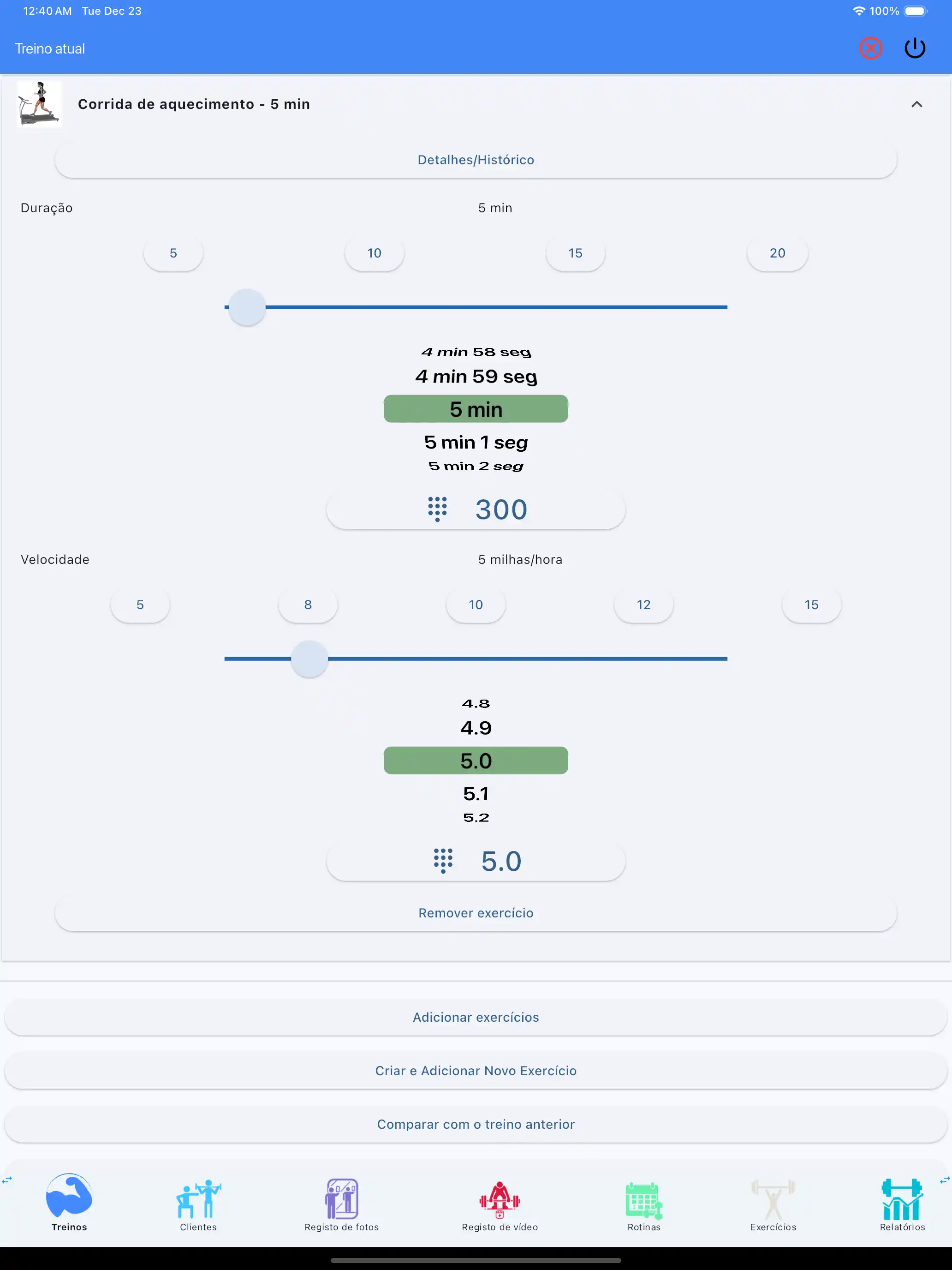 Tablet iPad de aquecimento para monitoramento cardiovascular