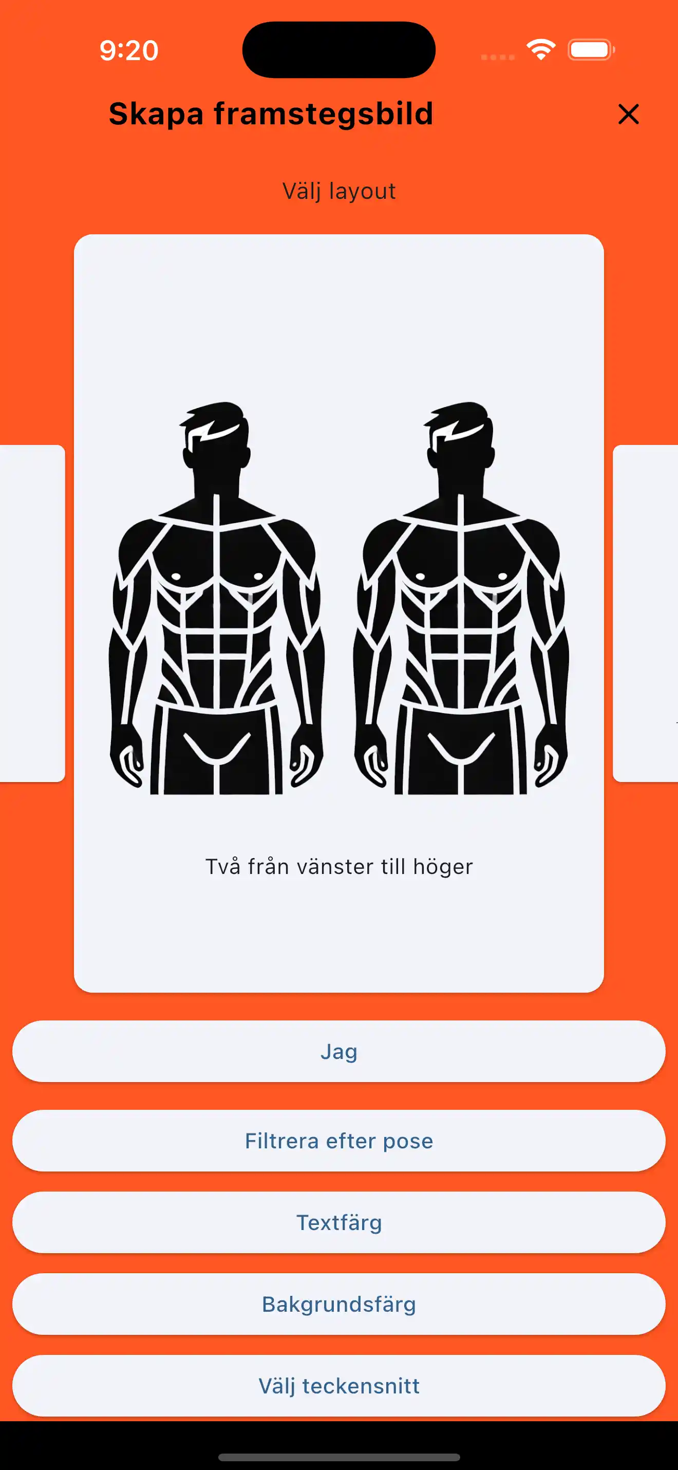 Skapa framstegsbilder