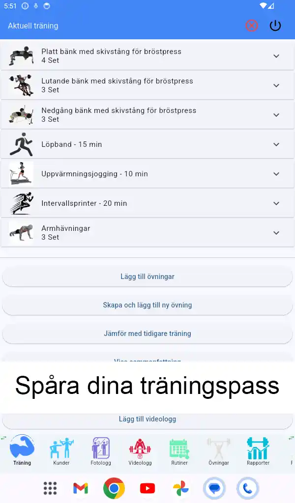 Android-surfplatta skärmdump 