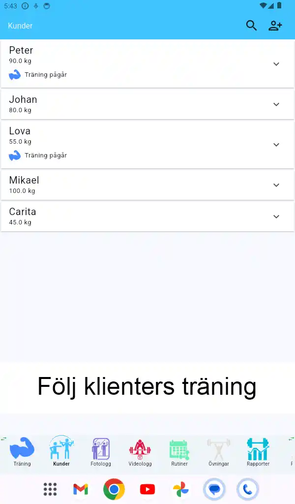 Android-surfplatta skärmdump 